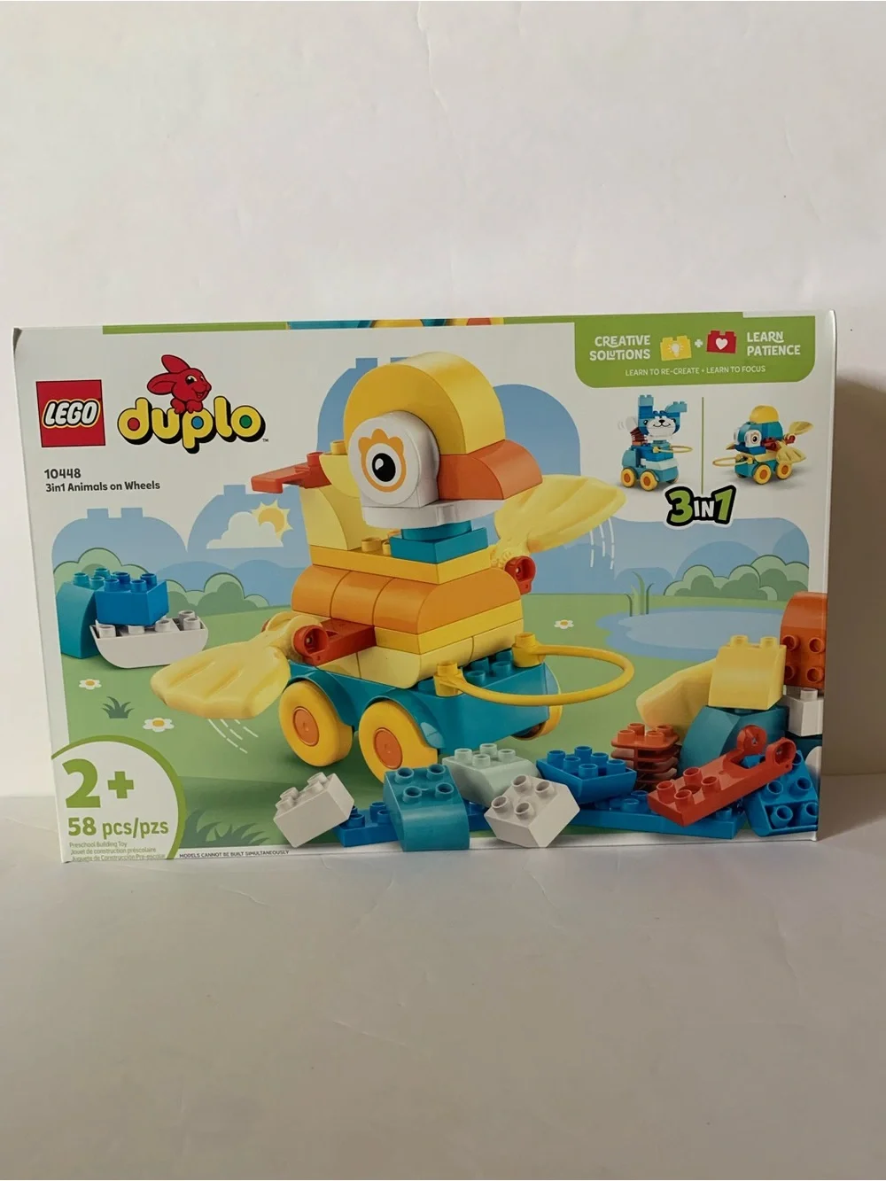 NIB. LEGO Duplo Pull-Along Toy Building Set